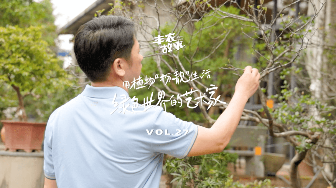 17年，他用一草一木去点亮了一个个家。